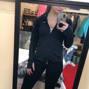 Black Nike Fit Dry Jacket!